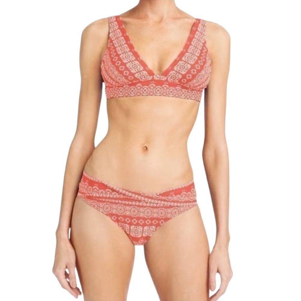 NEW Robin Piccone Isla Bikini in Terracotta